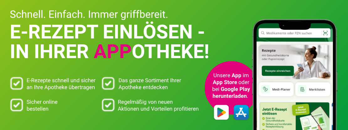E-Rezept in Ihrer Apotheke einlösen: kostenlose iA.de-App für iPhone und Android herunterladen